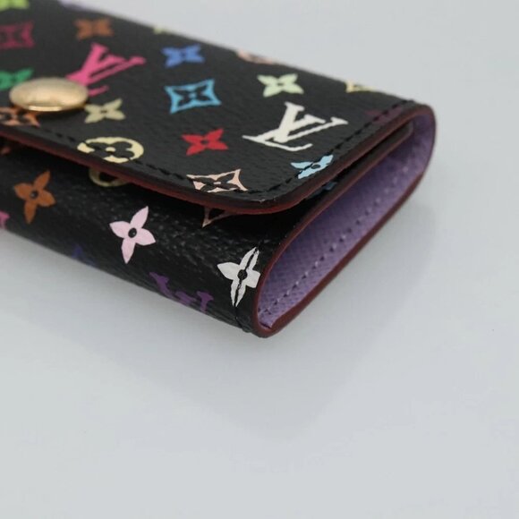 LOUIS VUITTON Monogram Multicolor Multi Cles 4 Key Case - Picture 8 of 15
